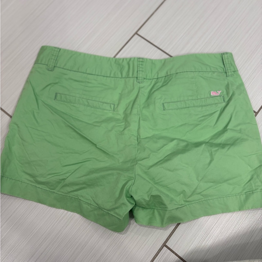 Vineyard Vines Women's Light Green Cargo Shorts